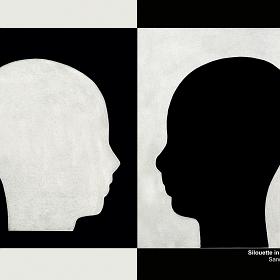 G5-2007 Siloutte Black White